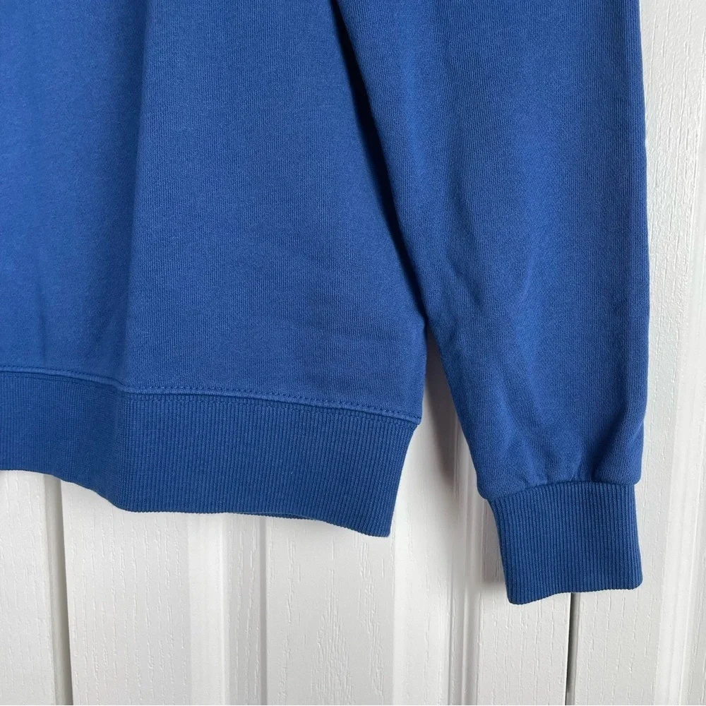 Seek Discomfort Essential Crewneck Sweater Sweatshirt Men’s XS Blue Motivational